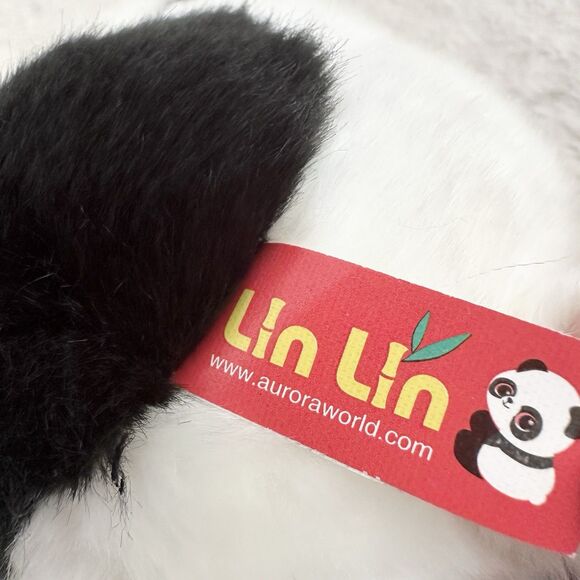 Aurora World Lin Lin Panda Bear 10” Plush Stuffed Animal Zoo - Picture 3 of 6
